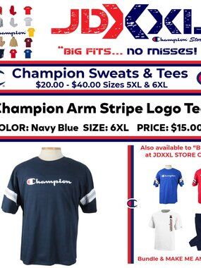 Big & Tall Champion Graphic T‑Shirt 6XL